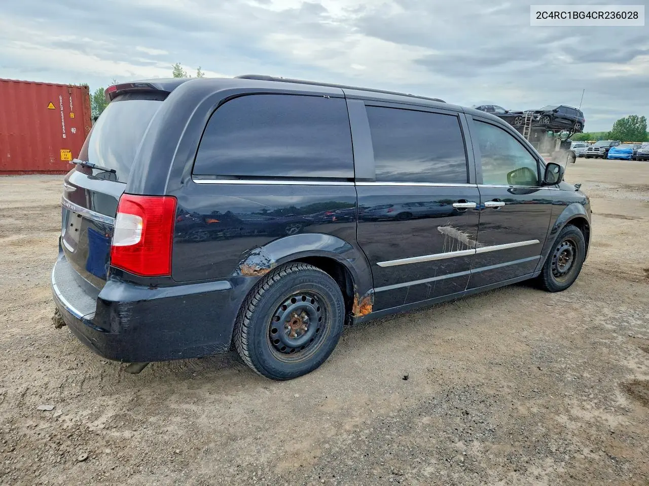 2012 Chrysler Town & Country Touring VIN: 2C4RC1BG4CR236028 Lot: 58086006
