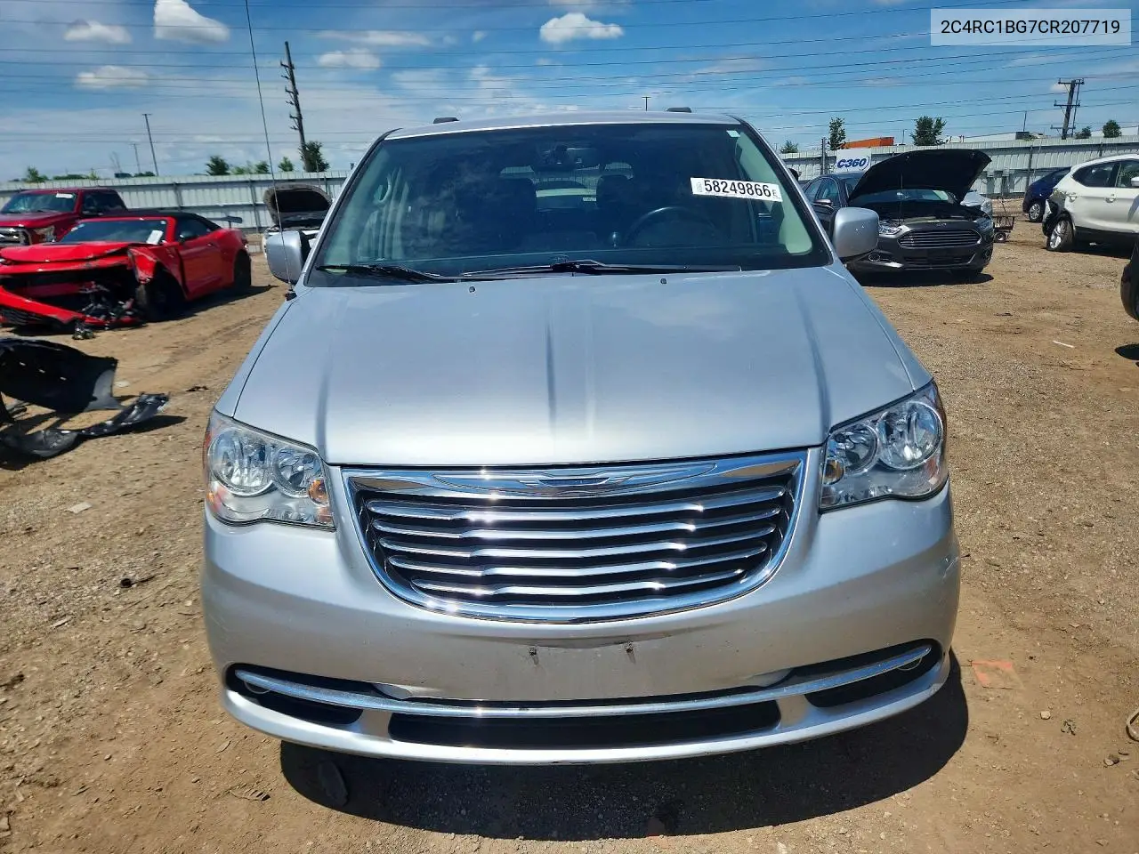 2012 Chrysler Town & Country Touring VIN: 2C4RC1BG7CR207719 Lot: 58249866