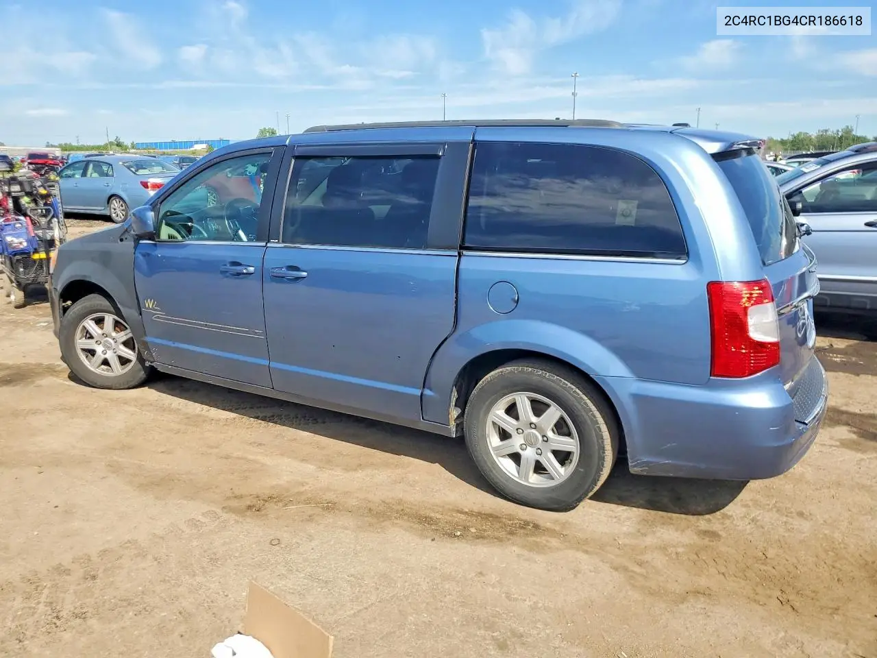 2C4RC1BG4CR186618 2012 Chrysler Town & Country Touring