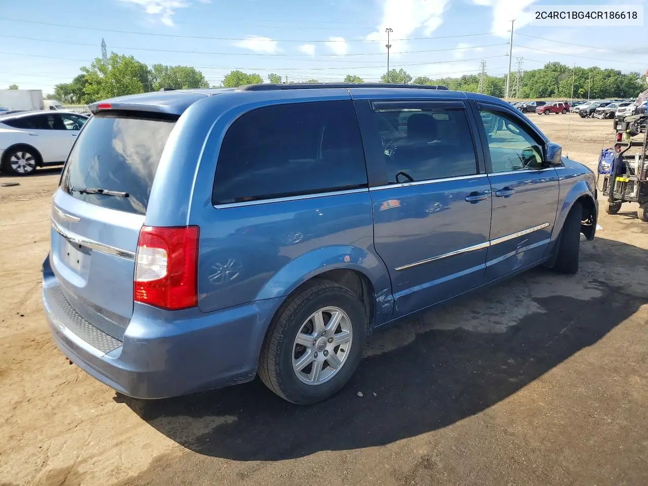 2C4RC1BG4CR186618 2012 Chrysler Town & Country Touring