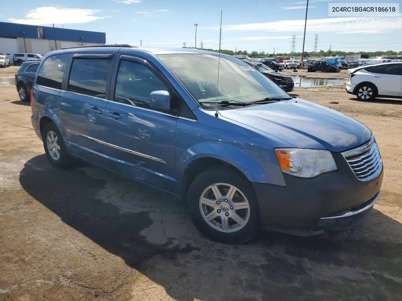 2C4RC1BG4CR186618 2012 Chrysler Town & Country Touring