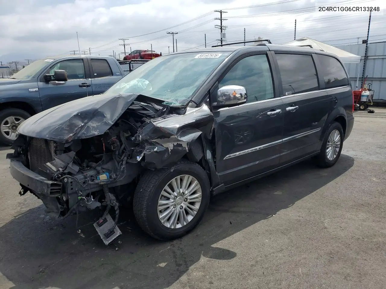 2012 Chrysler Town & Country Limited VIN: 2C4RC1GG6CR133248 Lot: 59197976