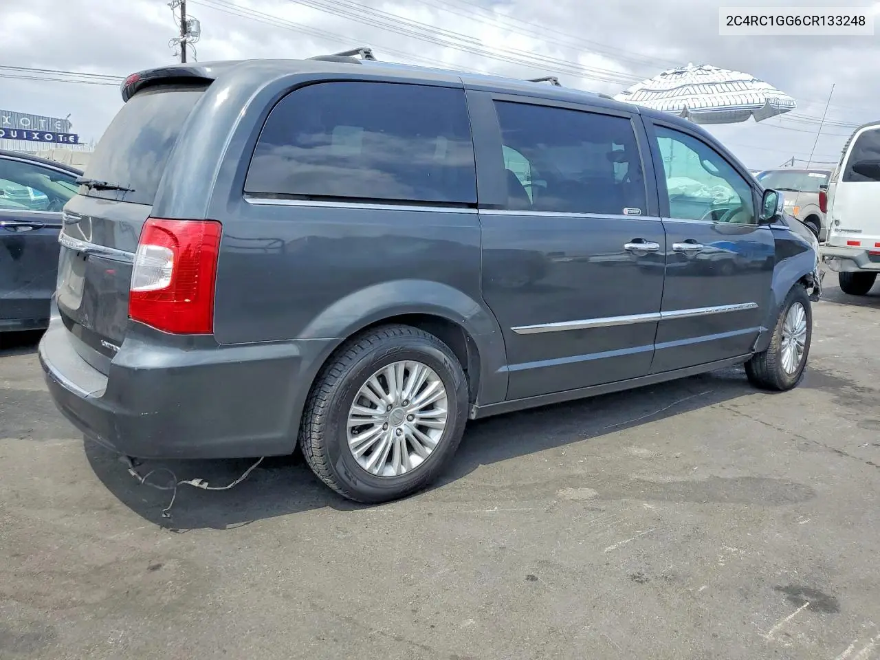 2012 Chrysler Town & Country Limited VIN: 2C4RC1GG6CR133248 Lot: 59197976