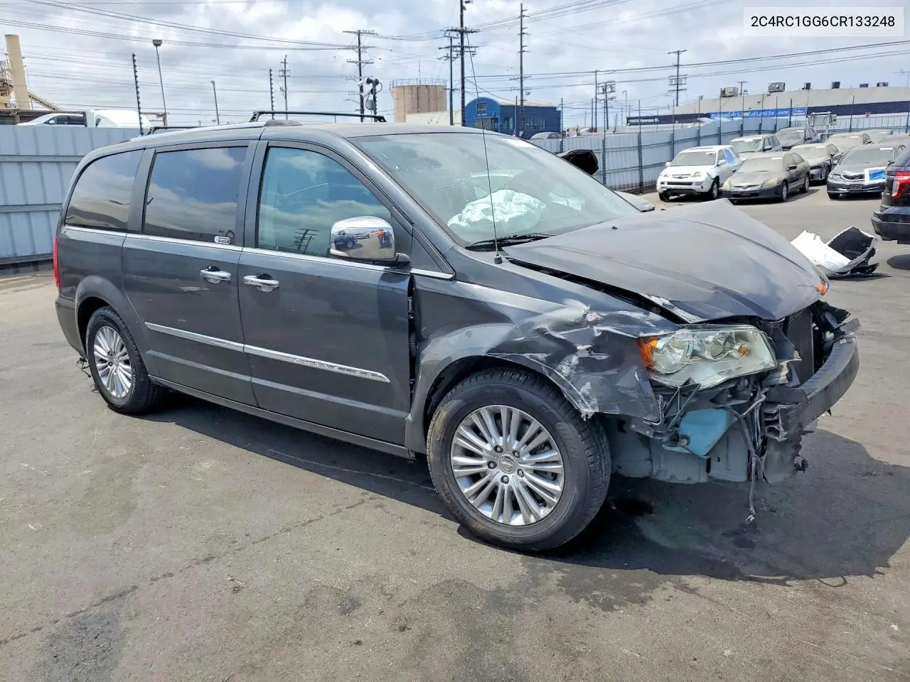 2012 Chrysler Town & Country Limited VIN: 2C4RC1GG6CR133248 Lot: 59197976