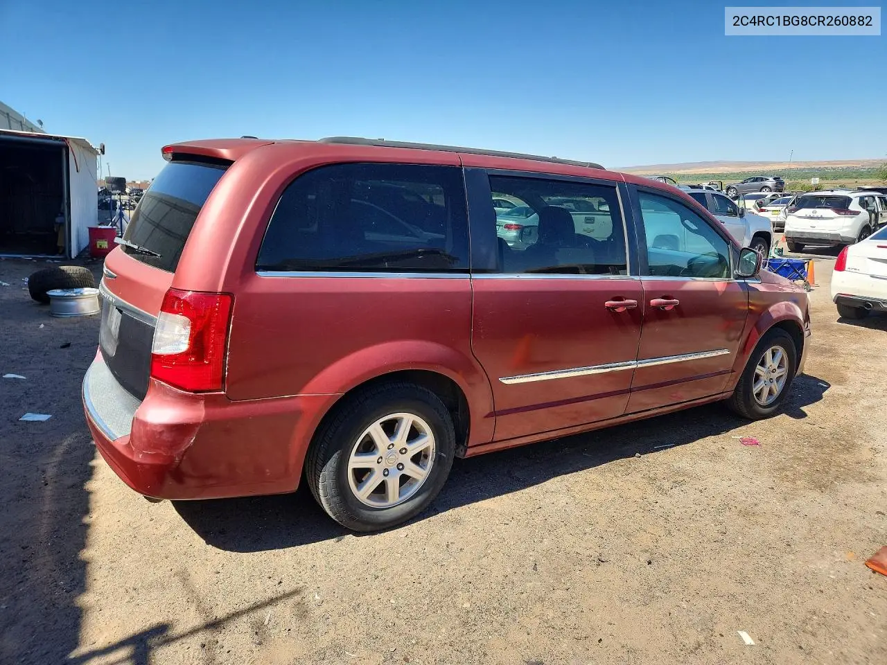 2C4RC1BG8CR260882 2012 Chrysler Town & Country Touring