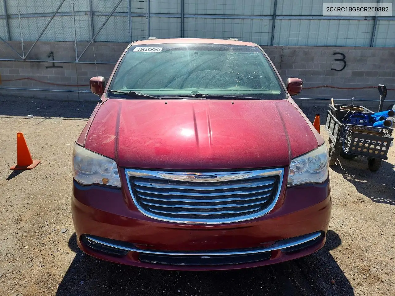 2C4RC1BG8CR260882 2012 Chrysler Town & Country Touring