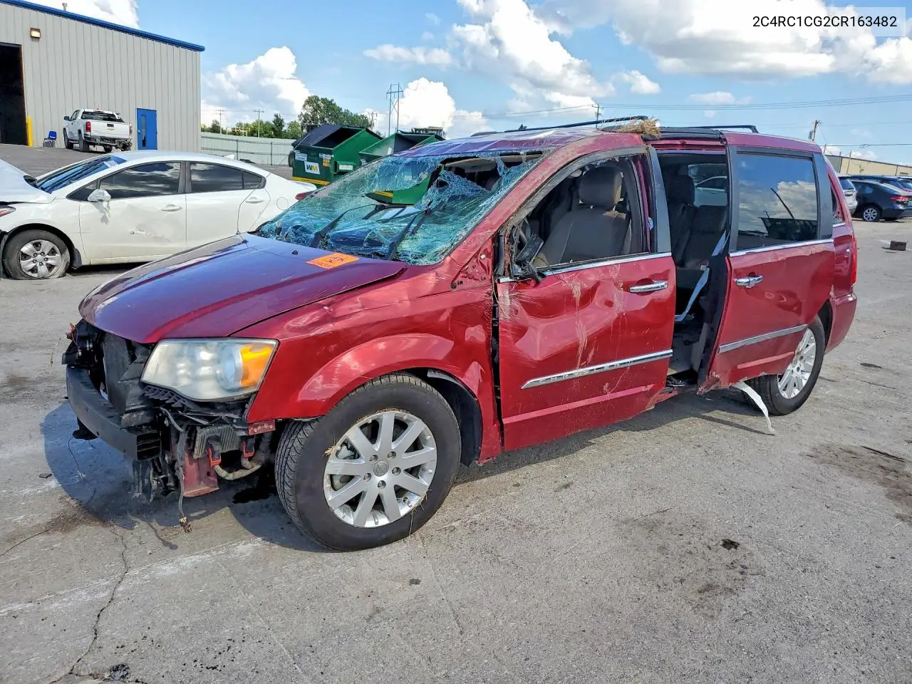 2012 Chrysler Town & Country Touring L VIN: 2C4RC1CG2CR163482 Lot: 60253636