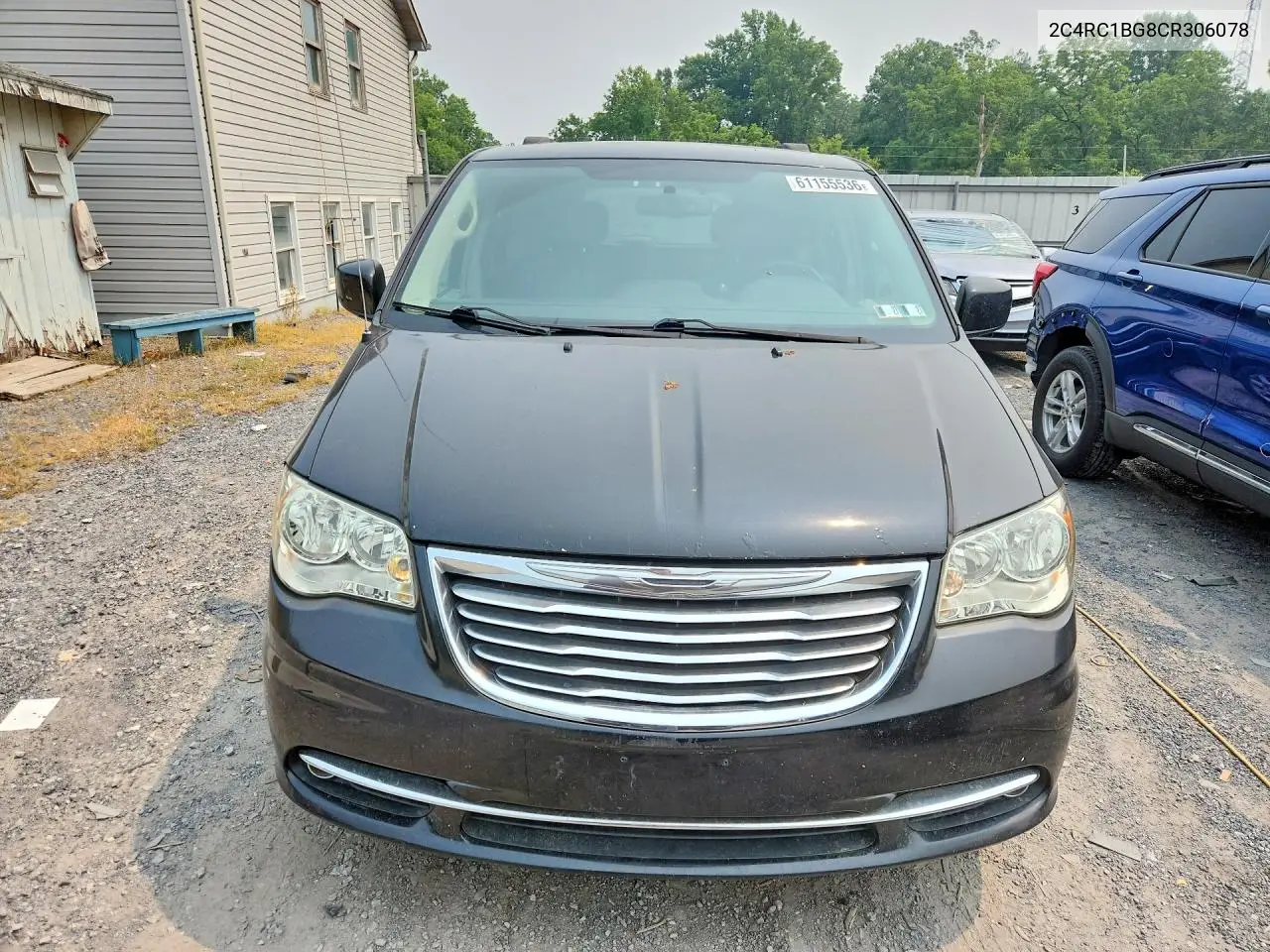 2012 Chrysler Town & Country Touring VIN: 2C4RC1BG8CR306078 Lot: 61155536