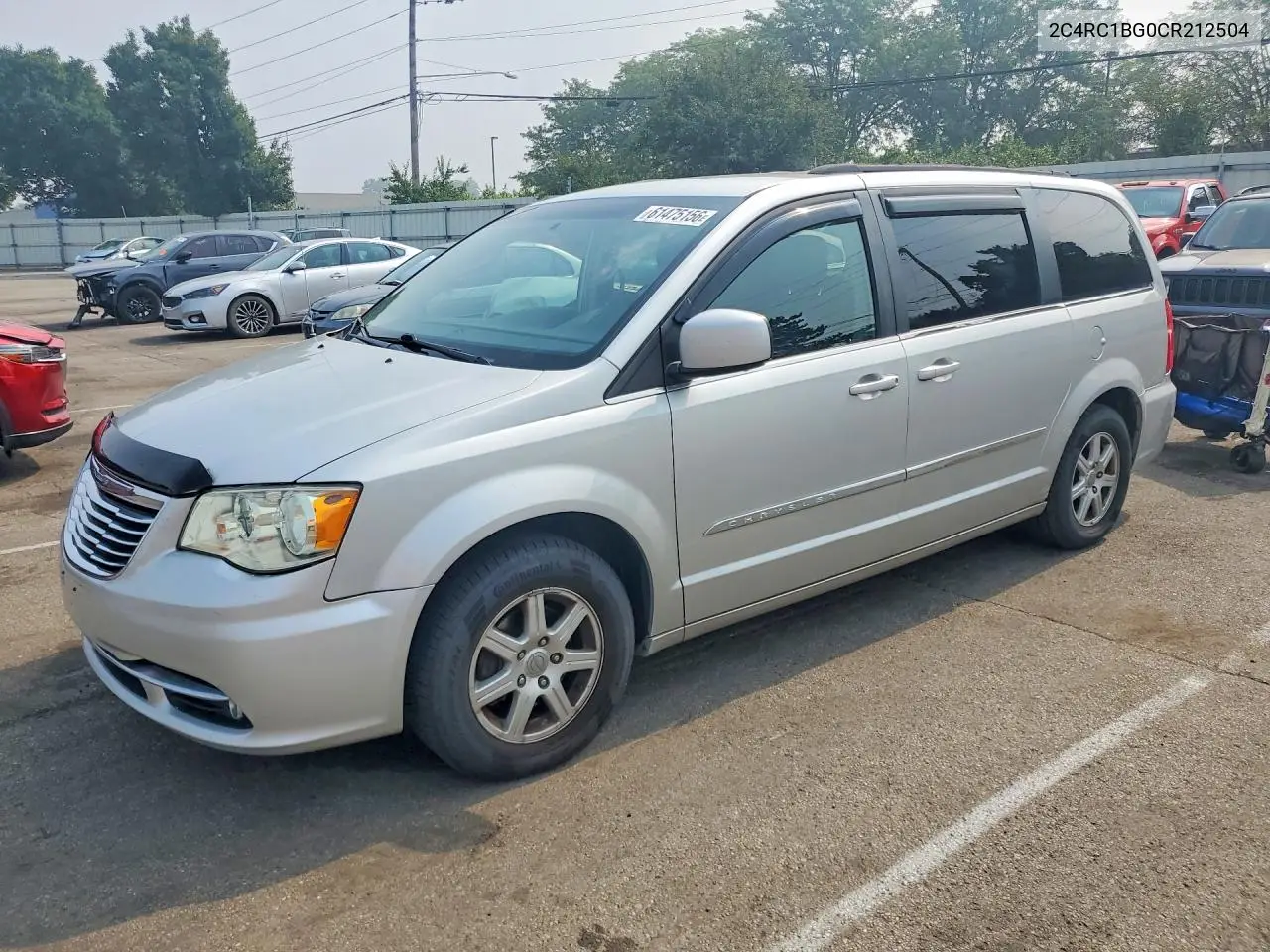 2012 Chrysler Town & Country Touring VIN: 2C4RC1BG0CR212504 Lot: 61475156