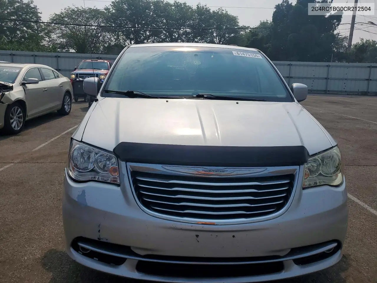 2012 Chrysler Town & Country Touring VIN: 2C4RC1BG0CR212504 Lot: 61475156