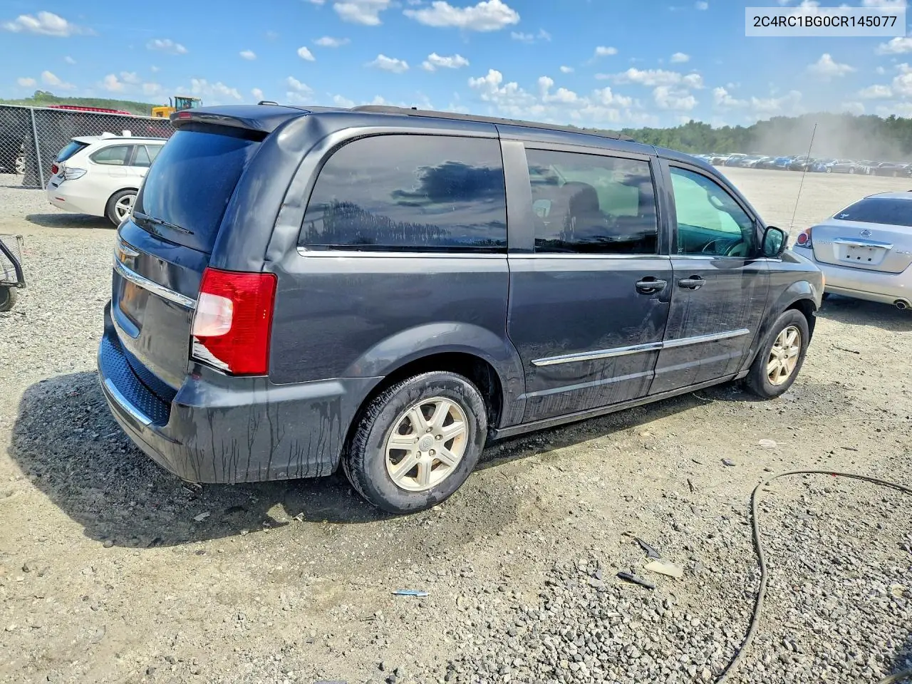 2012 Chrysler Town & Country Touring VIN: 2C4RC1BG0CR145077 Lot: 61705576