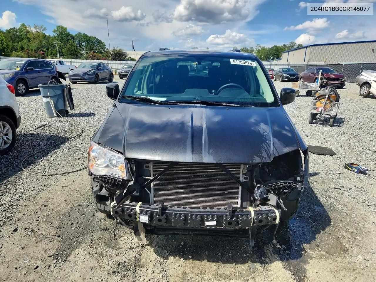 2012 Chrysler Town & Country Touring VIN: 2C4RC1BG0CR145077 Lot: 61705576