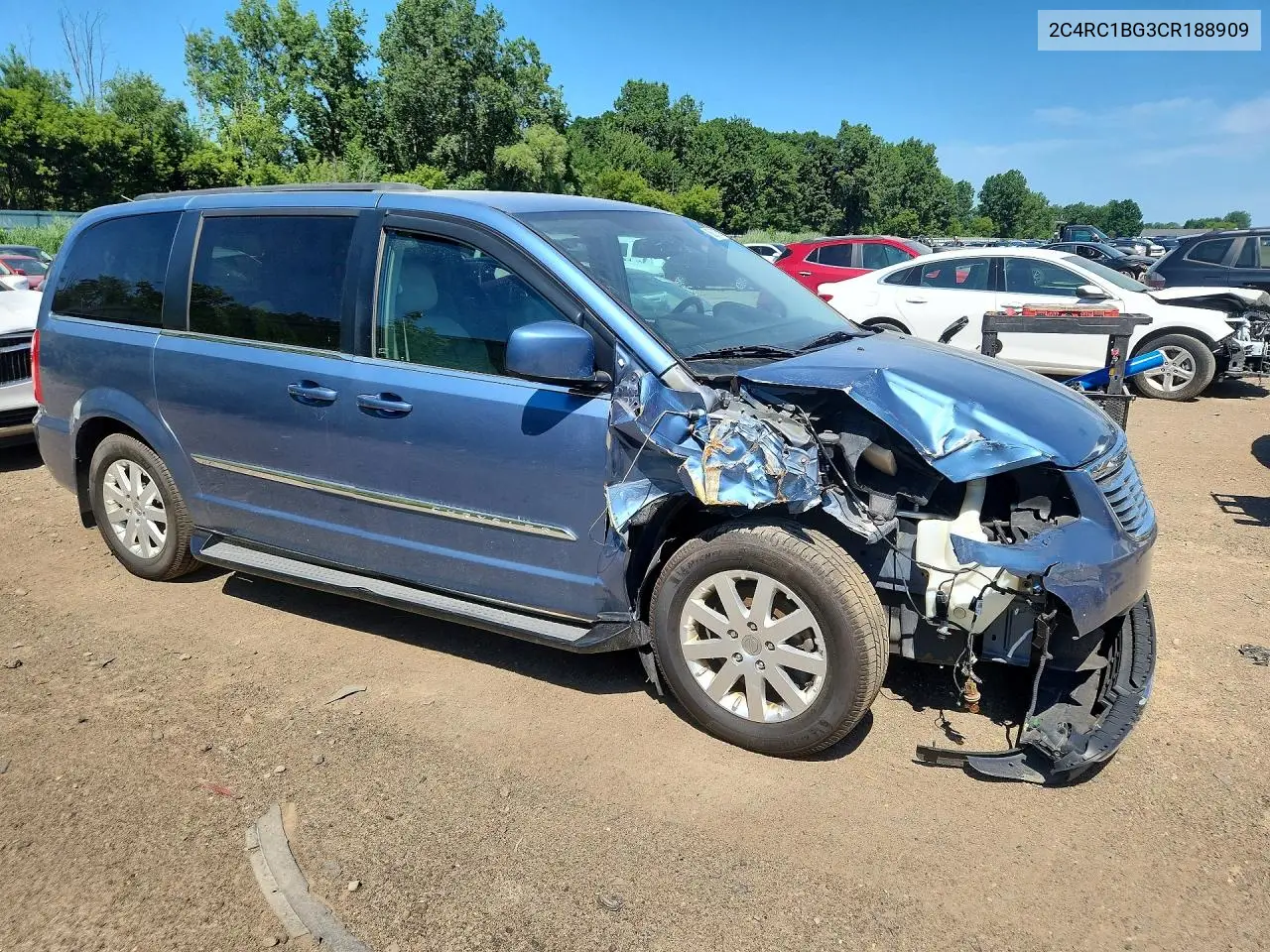 2012 Chrysler Town & Country Touring VIN: 2C4RC1BG3CR188909 Lot: 85617925