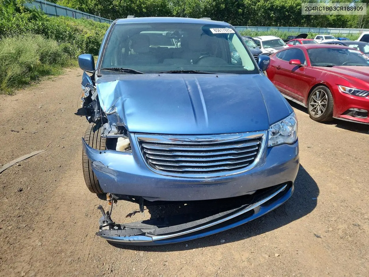 2012 Chrysler Town & Country Touring VIN: 2C4RC1BG3CR188909 Lot: 85617925