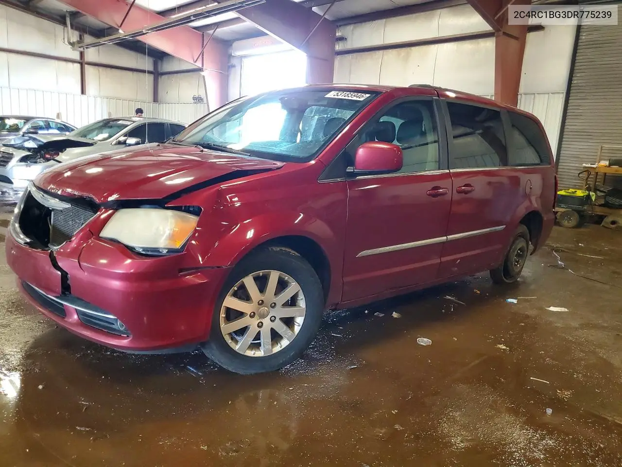 2013 Chrysler Town & Country Touring VIN: 2C4RC1BG3DR775239 Lot: 53185946