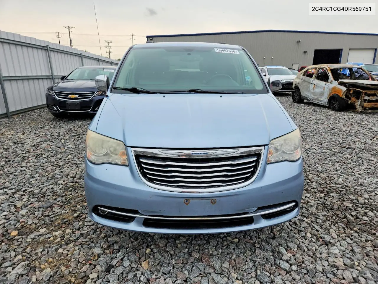 2013 Chrysler Town & Country Touring L VIN: 2C4RC1CG4DR569751 Lot: 56662536