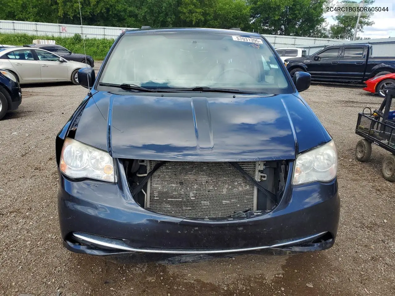 2013 Chrysler Town & Country Touring VIN: 2C4RC1BG5DR605044 Lot: 57031396