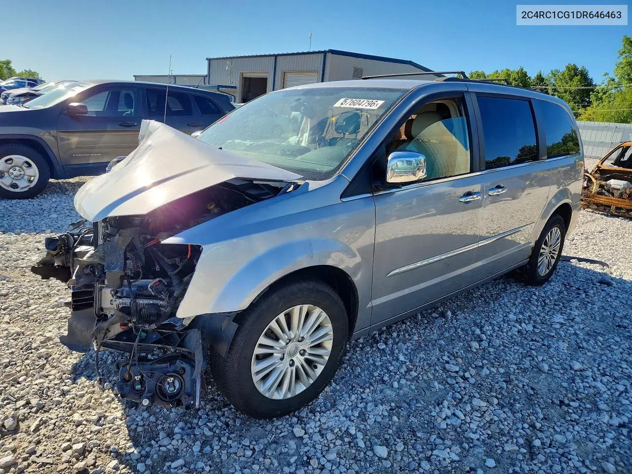 2013 Chrysler Town & Country Touring L VIN: 2C4RC1CG1DR646463 Lot: 57604796