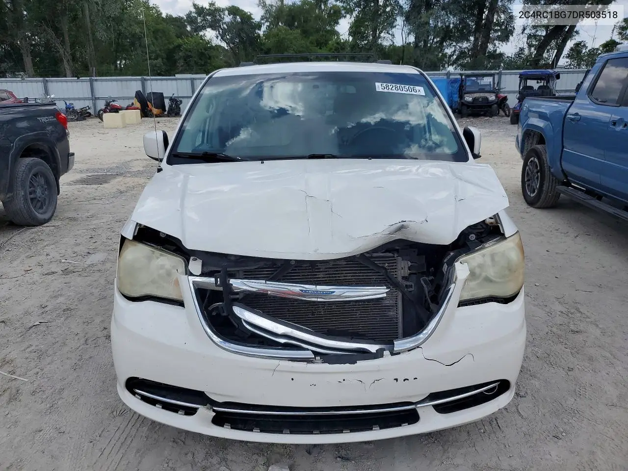 2013 Chrysler Town & Country Touring VIN: 2C4RC1BG7DR503518 Lot: 58280506