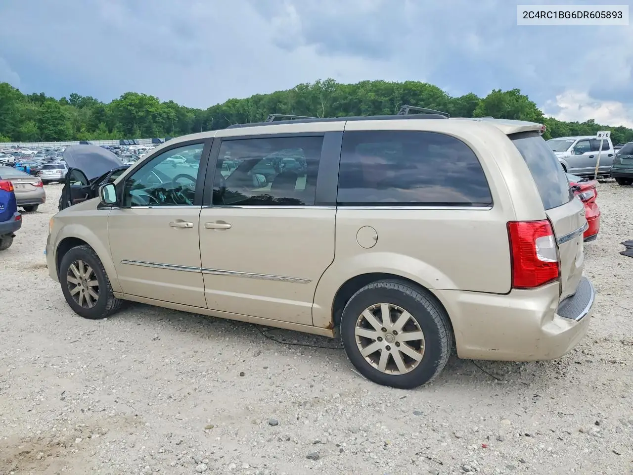 2013 Chrysler Town & Country Touring VIN: 2C4RC1BG6DR605893 Lot: 58784136