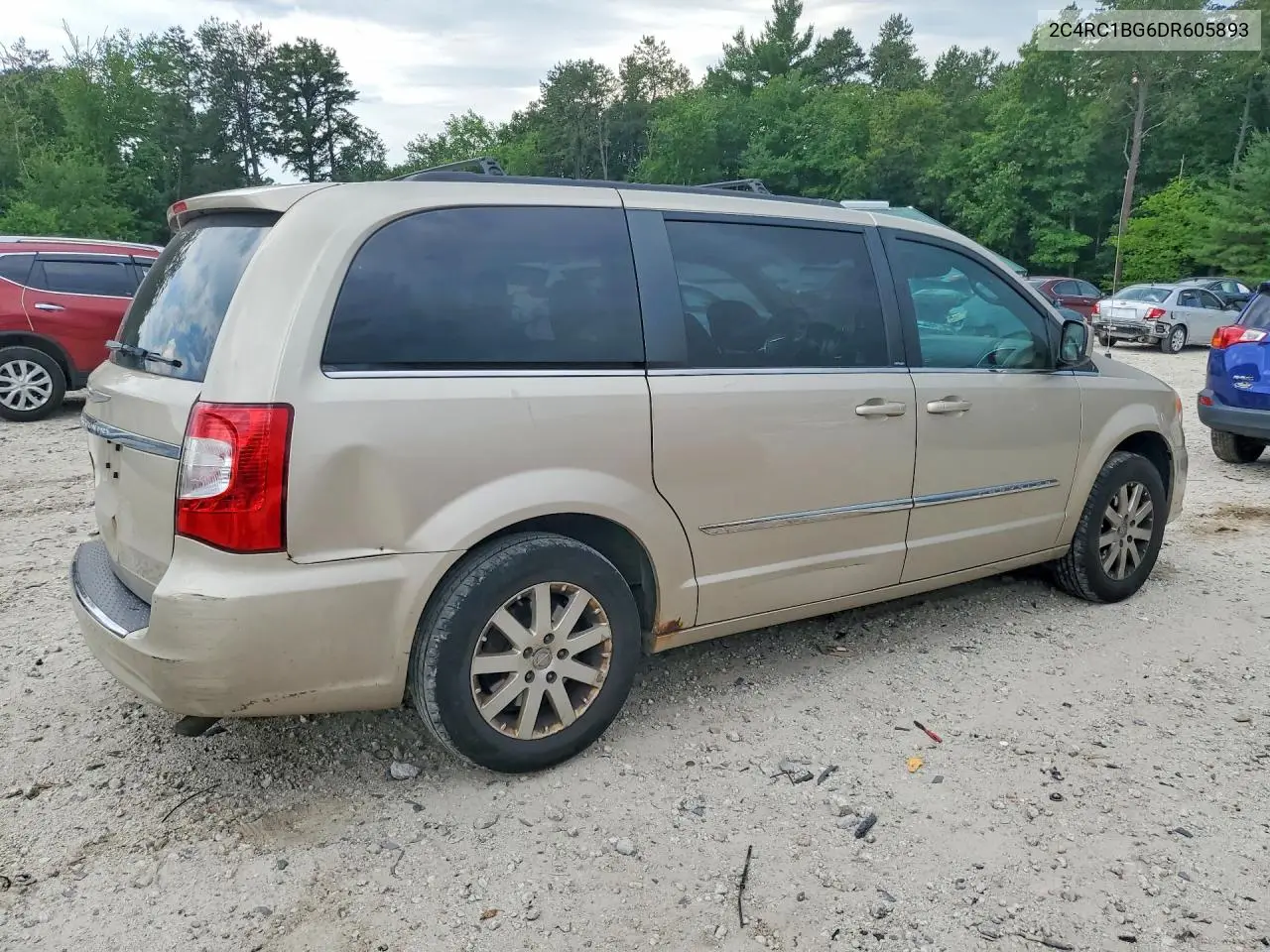 2013 Chrysler Town & Country Touring VIN: 2C4RC1BG6DR605893 Lot: 58784136