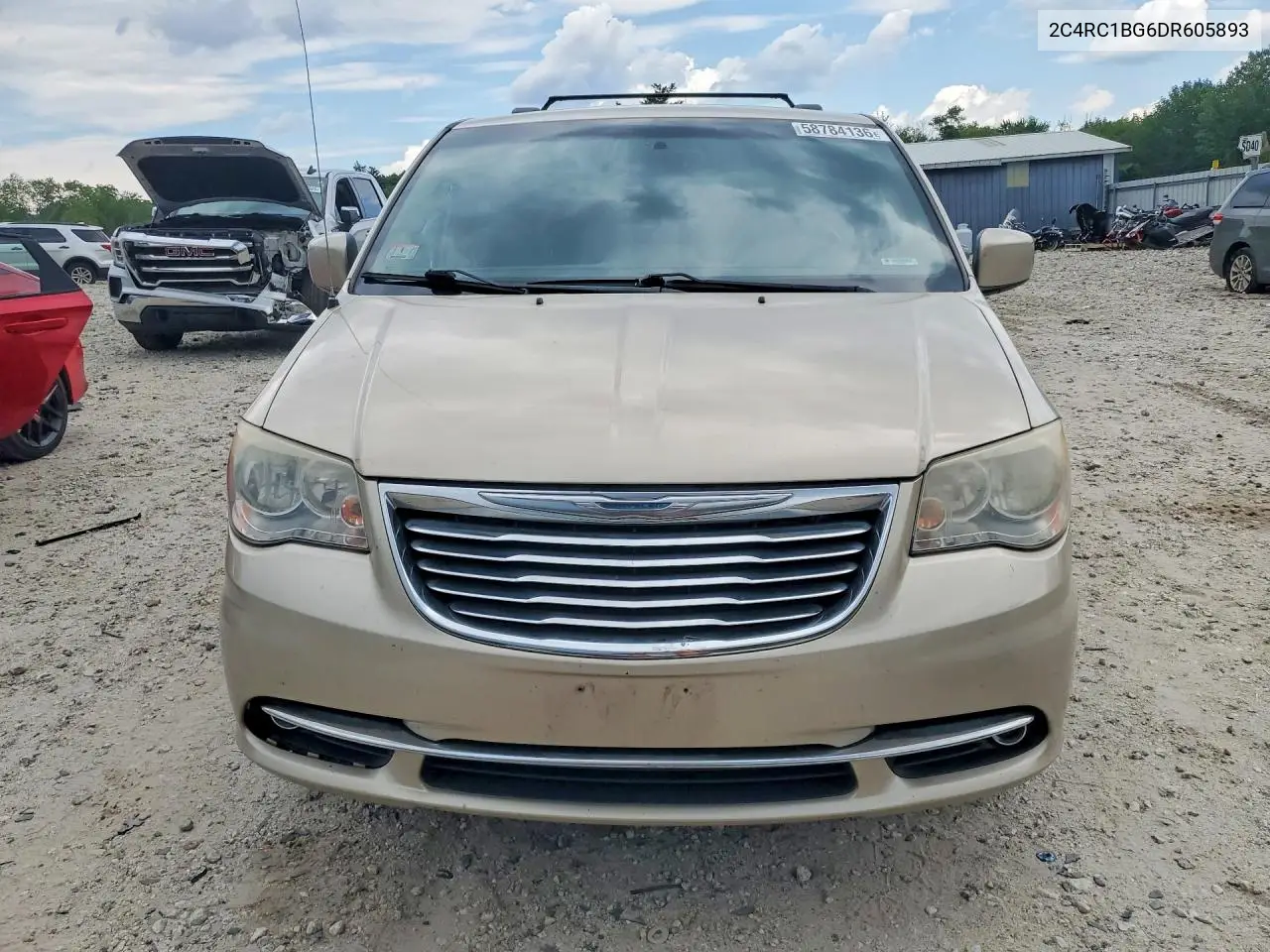 2013 Chrysler Town & Country Touring VIN: 2C4RC1BG6DR605893 Lot: 58784136