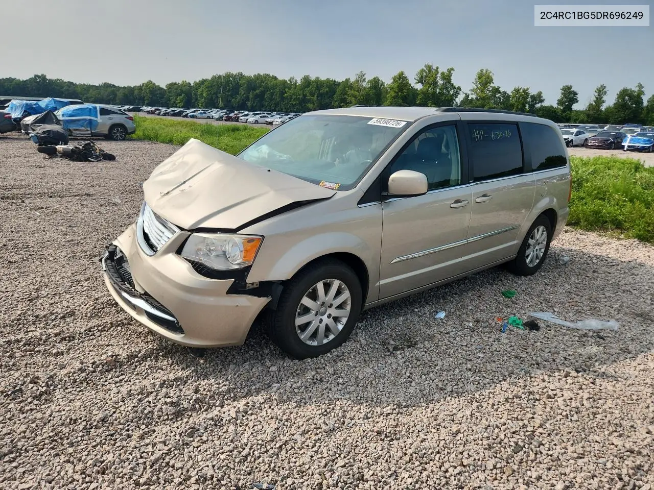 2013 Chrysler Town & Country Touring VIN: 2C4RC1BG5DR696249 Lot: 59398726