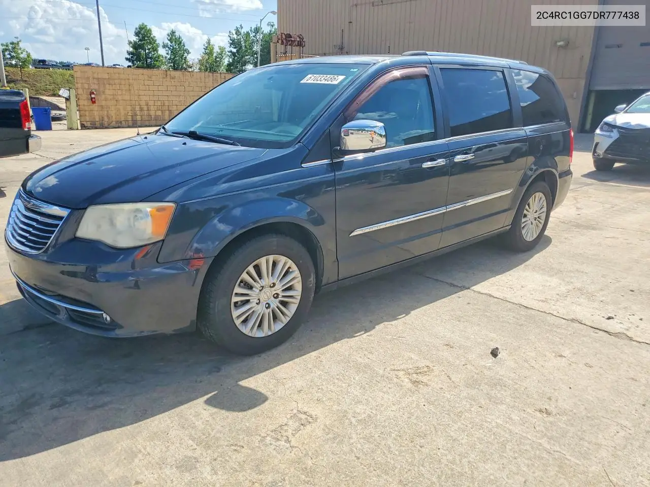 2013 Chrysler Town & Country Limited VIN: 2C4RC1GG7DR777438 Lot: 61033486