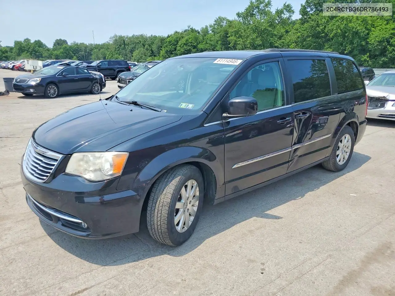 2013 Chrysler Town & Country Touring VIN: 2C4RC1BG6DR786493 Lot: 61114946