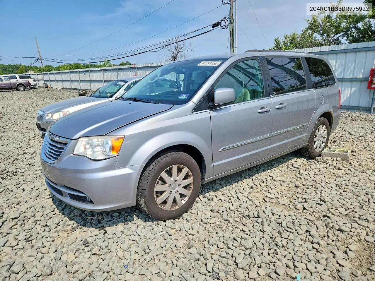 2013 Chrysler Town & Country Touring VIN: 2C4RC1BG3DR775922 Lot: 61291736