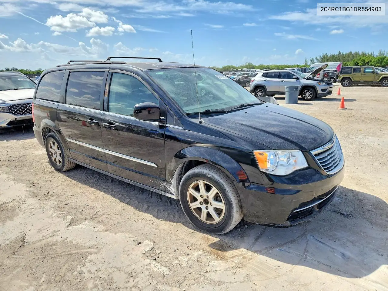 2013 Chrysler Town & Country Touring VIN: 2C4RC1BG1DR554903 Lot: 61919236