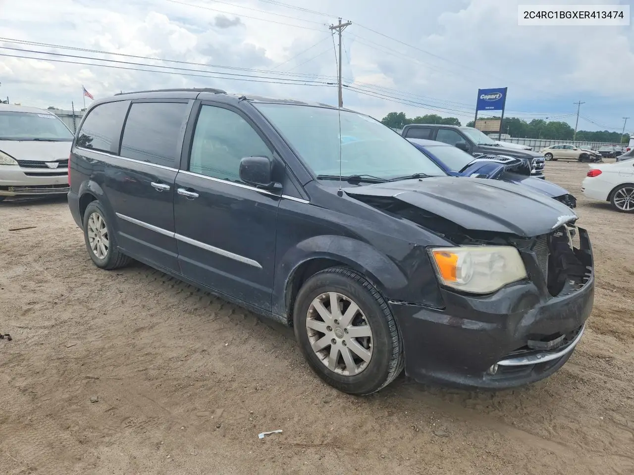 2014 Chrysler Town & Country Touring VIN: 2C4RC1BGXER413474 Lot: 56444396