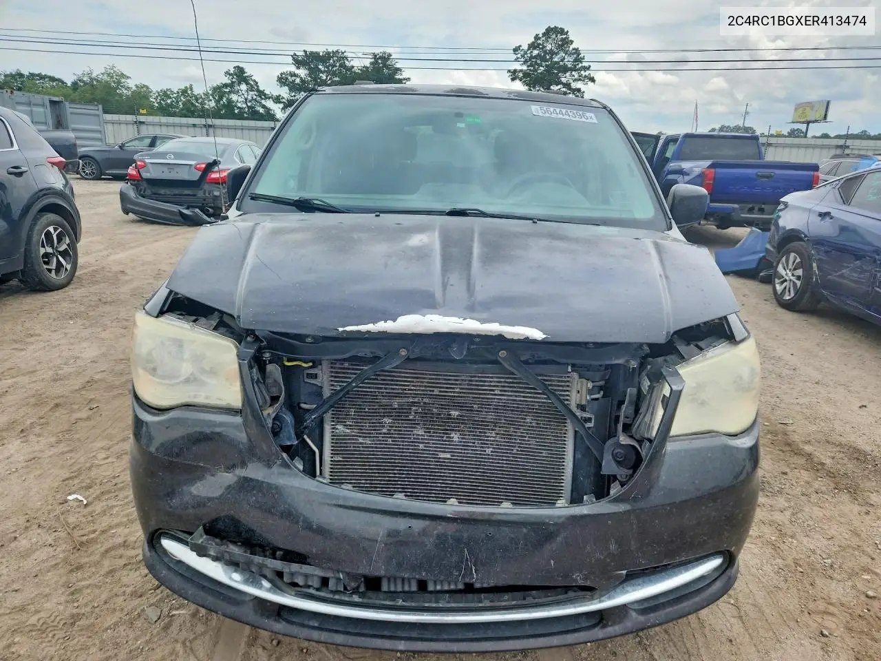 2014 Chrysler Town & Country Touring VIN: 2C4RC1BGXER413474 Lot: 56444396