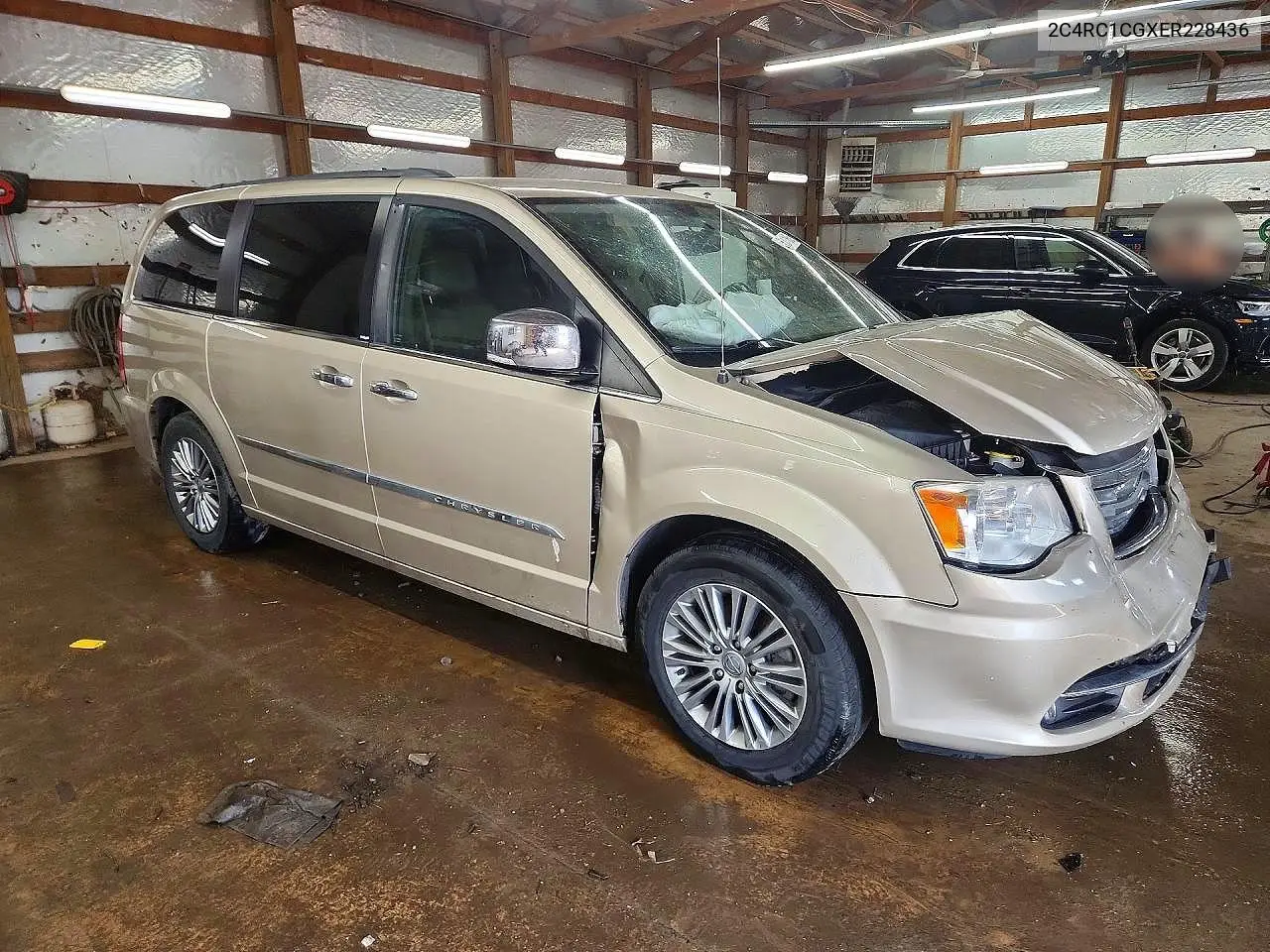 2014 Chrysler Town & Country Touring L VIN: 2C4RC1CGXER228436 Lot: 56487166