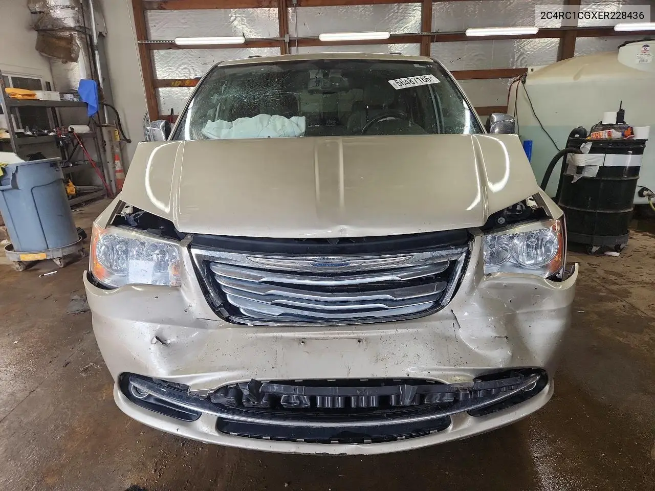 2014 Chrysler Town & Country Touring L VIN: 2C4RC1CGXER228436 Lot: 56487166
