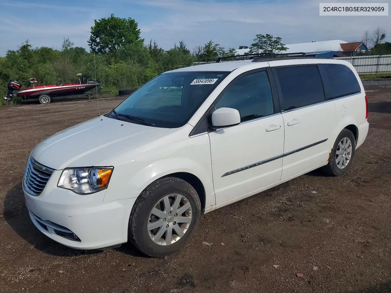 2014 Chrysler Town & Country Touring VIN: 2C4RC1BG5ER329059 Lot: 56643896