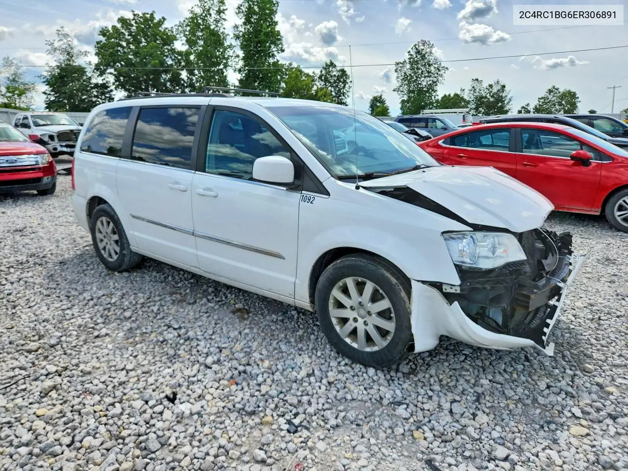 2014 Chrysler Town & Country Touring VIN: 2C4RC1BG6ER306891 Lot: 57314496