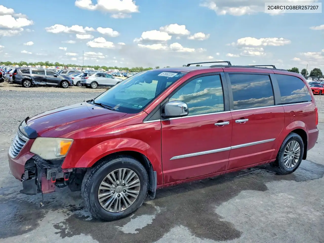 2014 Chrysler Town & Country Touring L VIN: 2C4RC1CG8ER257207 Lot: 57660336
