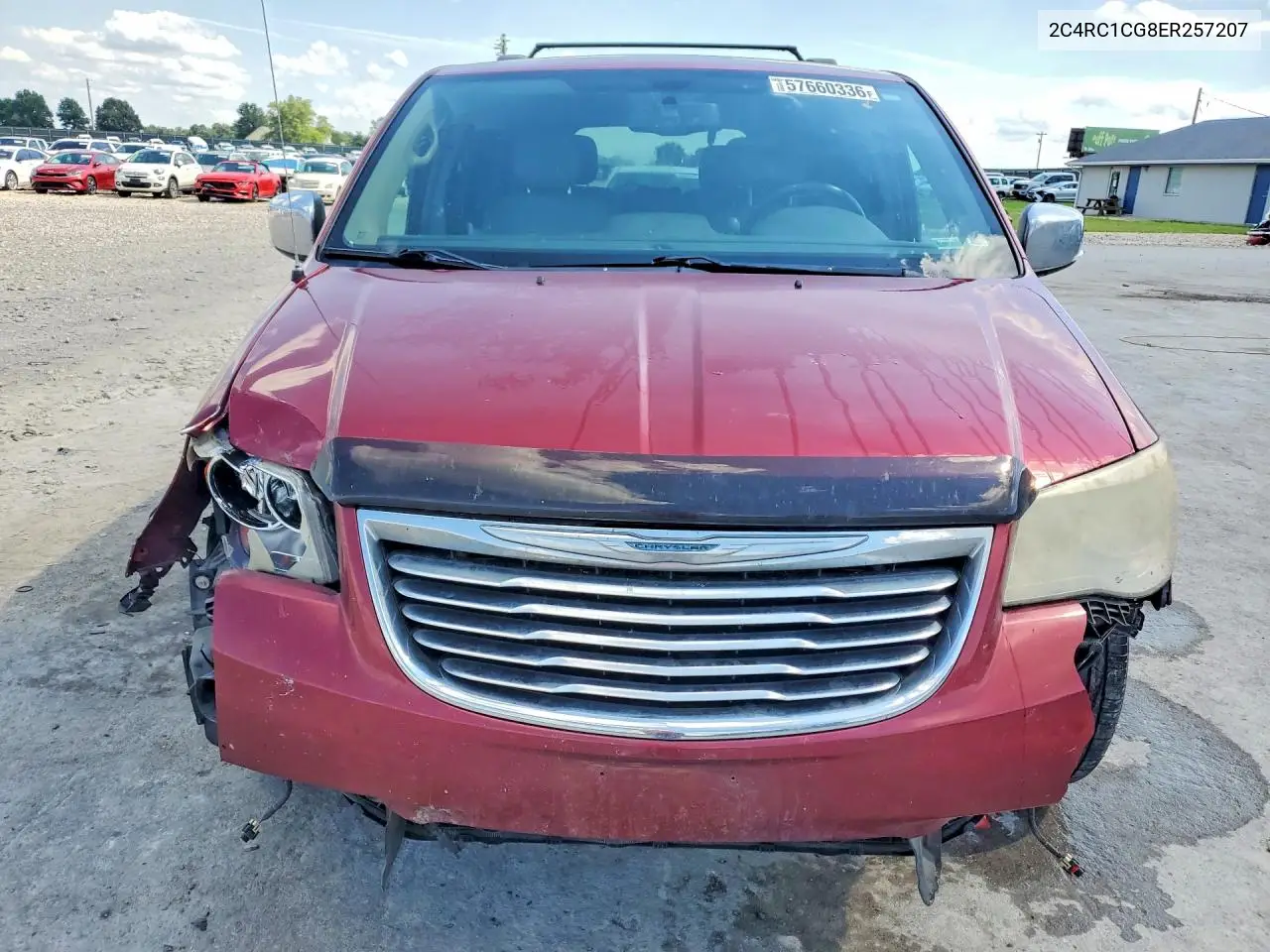 2014 Chrysler Town & Country Touring L VIN: 2C4RC1CG8ER257207 Lot: 57660336