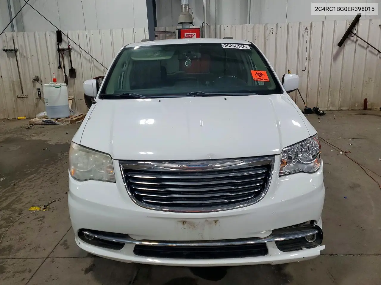 2014 Chrysler Town & Country Touring VIN: 2C4RC1BG0ER398015 Lot: 59086146