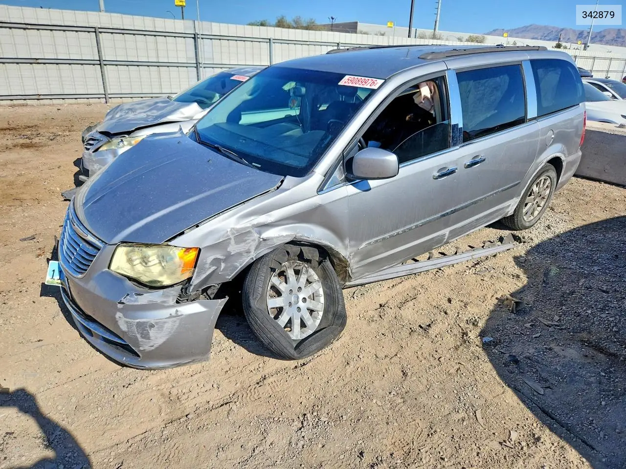 2014 Chrysler Town & Country Touring VIN: 342879 Lot: 59089976