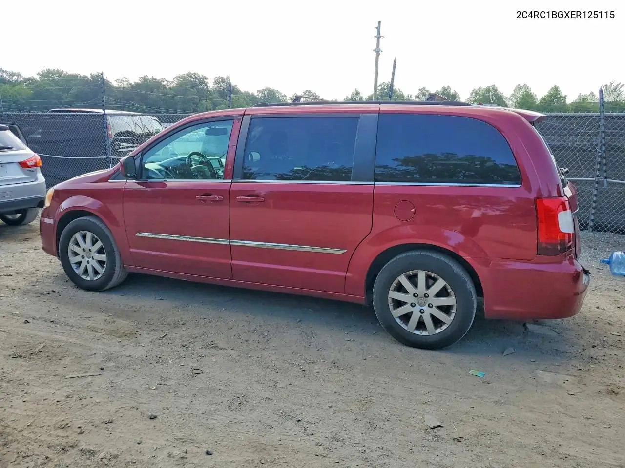 2014 Chrysler Town & Country Touring VIN: 2C4RC1BGXER125115 Lot: 59336296