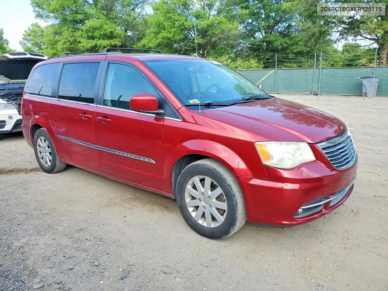 2014 Chrysler Town & Country Touring VIN: 2C4RC1BGXER125115 Lot: 59336296