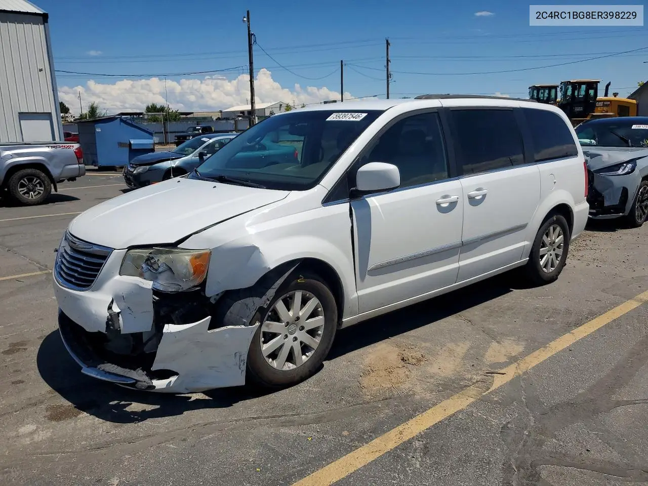 2014 Chrysler Town & Country Touring VIN: 2C4RC1BG8ER398229 Lot: 59397546