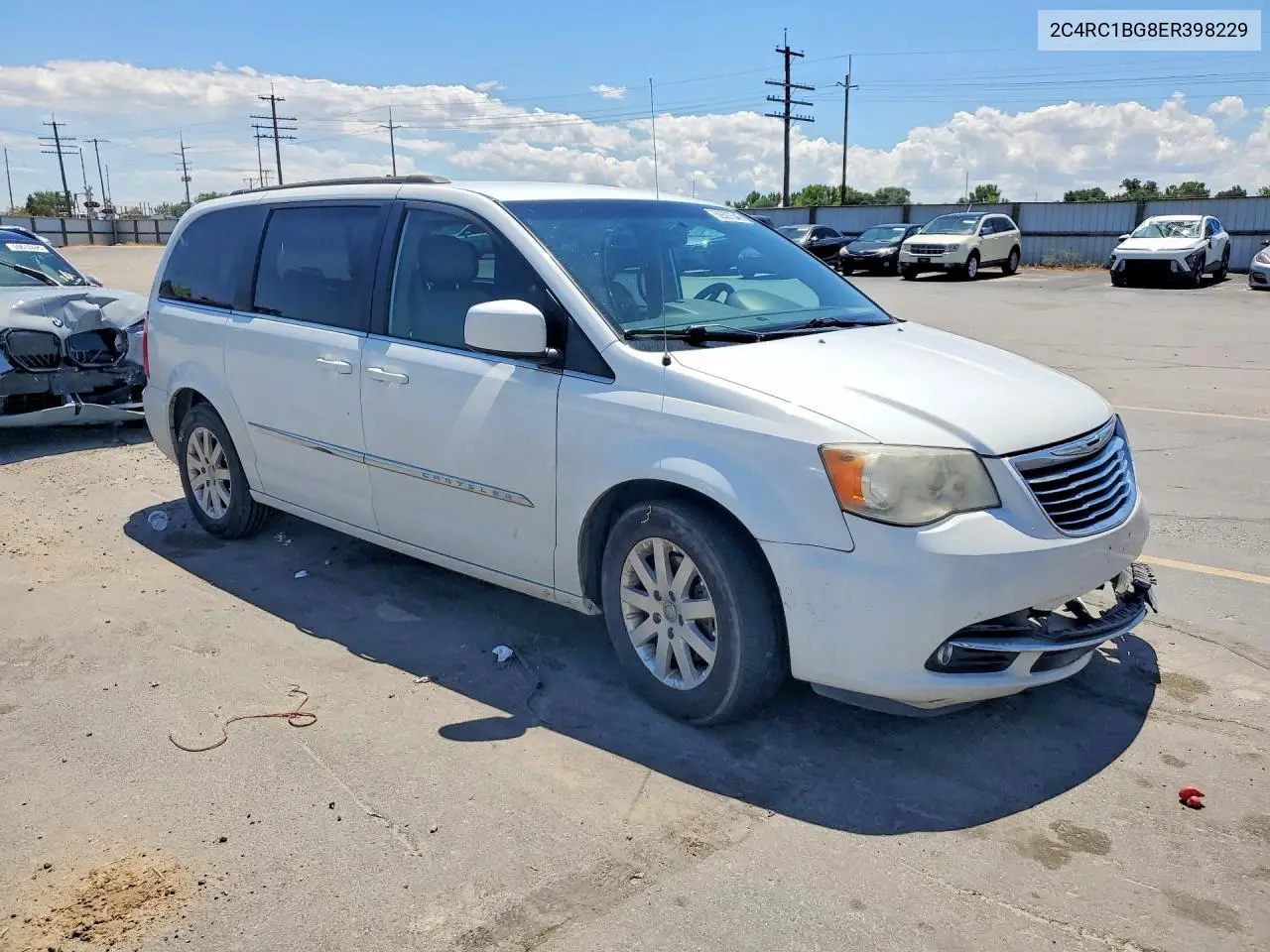 2014 Chrysler Town & Country Touring VIN: 2C4RC1BG8ER398229 Lot: 59397546