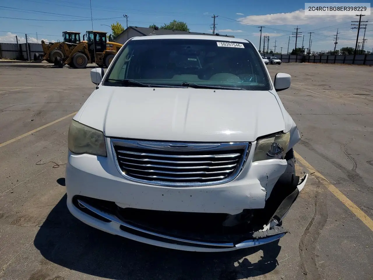 2014 Chrysler Town & Country Touring VIN: 2C4RC1BG8ER398229 Lot: 59397546