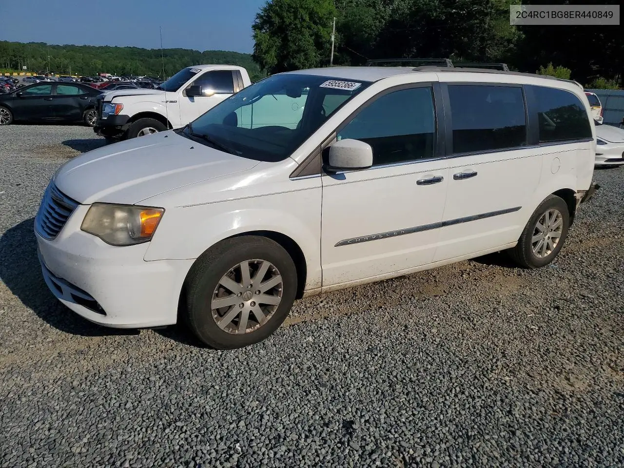 2014 Chrysler Town & Country Touring VIN: 2C4RC1BG8ER440849 Lot: 59552366