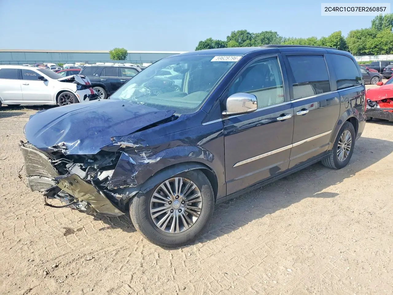 2014 Chrysler Town & Country Touring L VIN: 2C4RC1CG7ER260857 Lot: 59628796