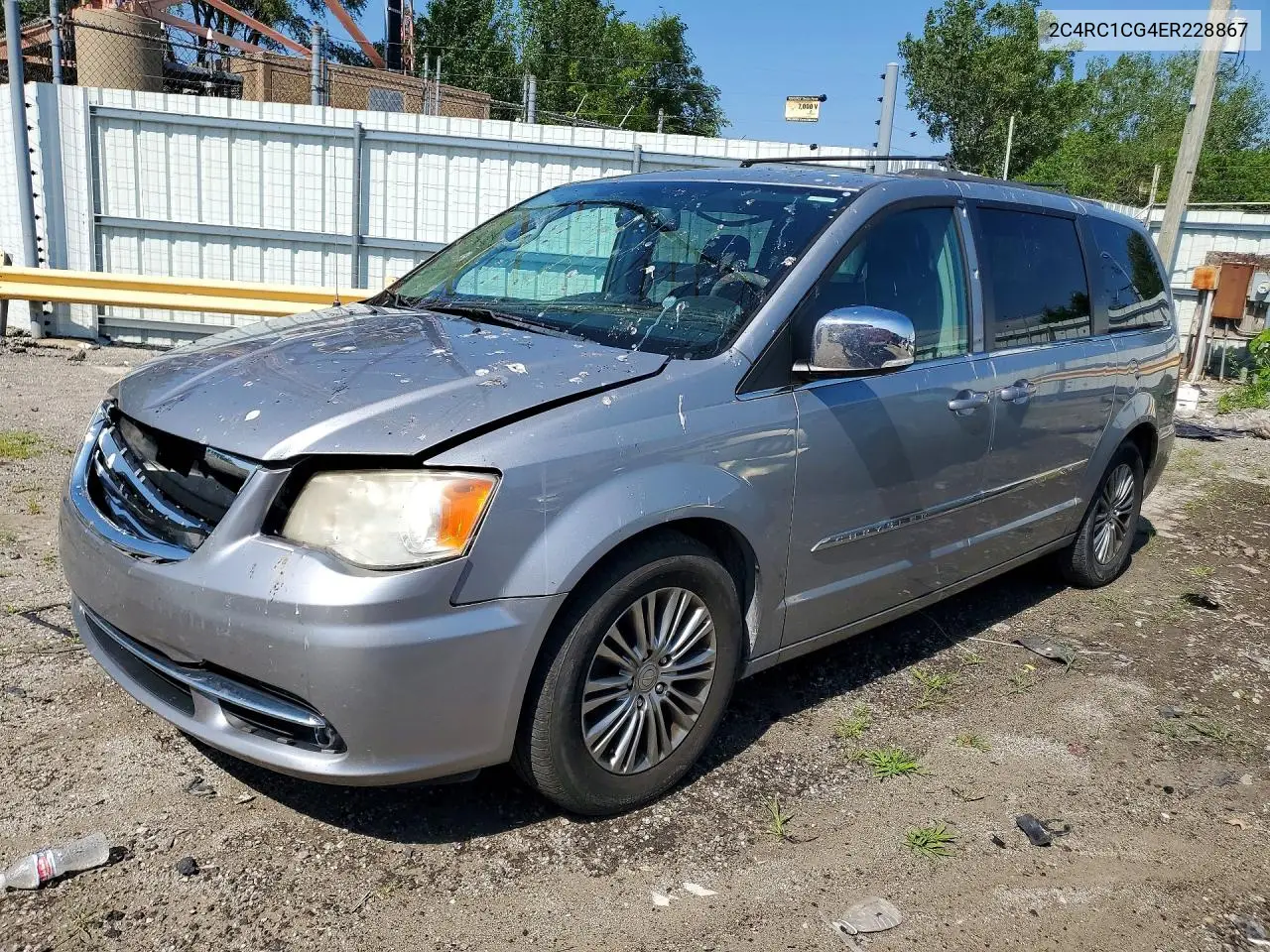 2014 Chrysler Town & Country Touring L VIN: 2C4RC1CG4ER228867 Lot: 59635906