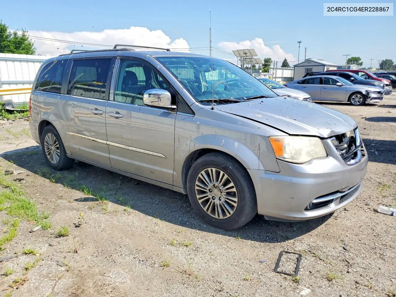 2014 Chrysler Town & Country Touring L VIN: 2C4RC1CG4ER228867 Lot: 59635906